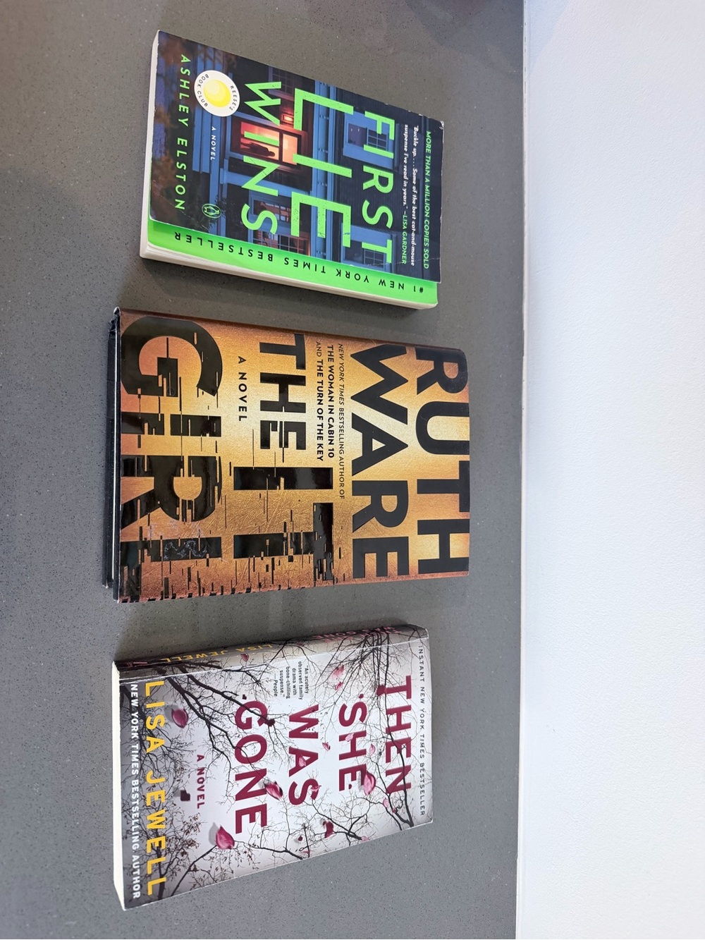 Set of 3 Thriller Fiction Novels - Ware, Jewell and Elston